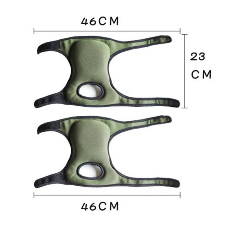 1 пара хороших помощников для домашнего садоводства, наколенники из водолазного материала, эластичная защита из губки, уличные подушечки для коленей для прополки сада