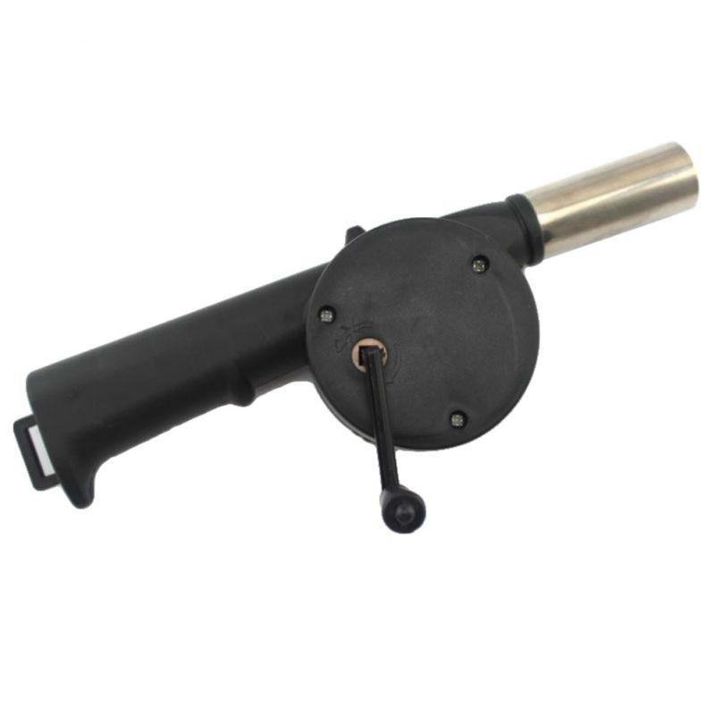 Outdoor Bbq Hand Crank Powered Fan Air Blower for Picnic Barbecue Fire Equipment