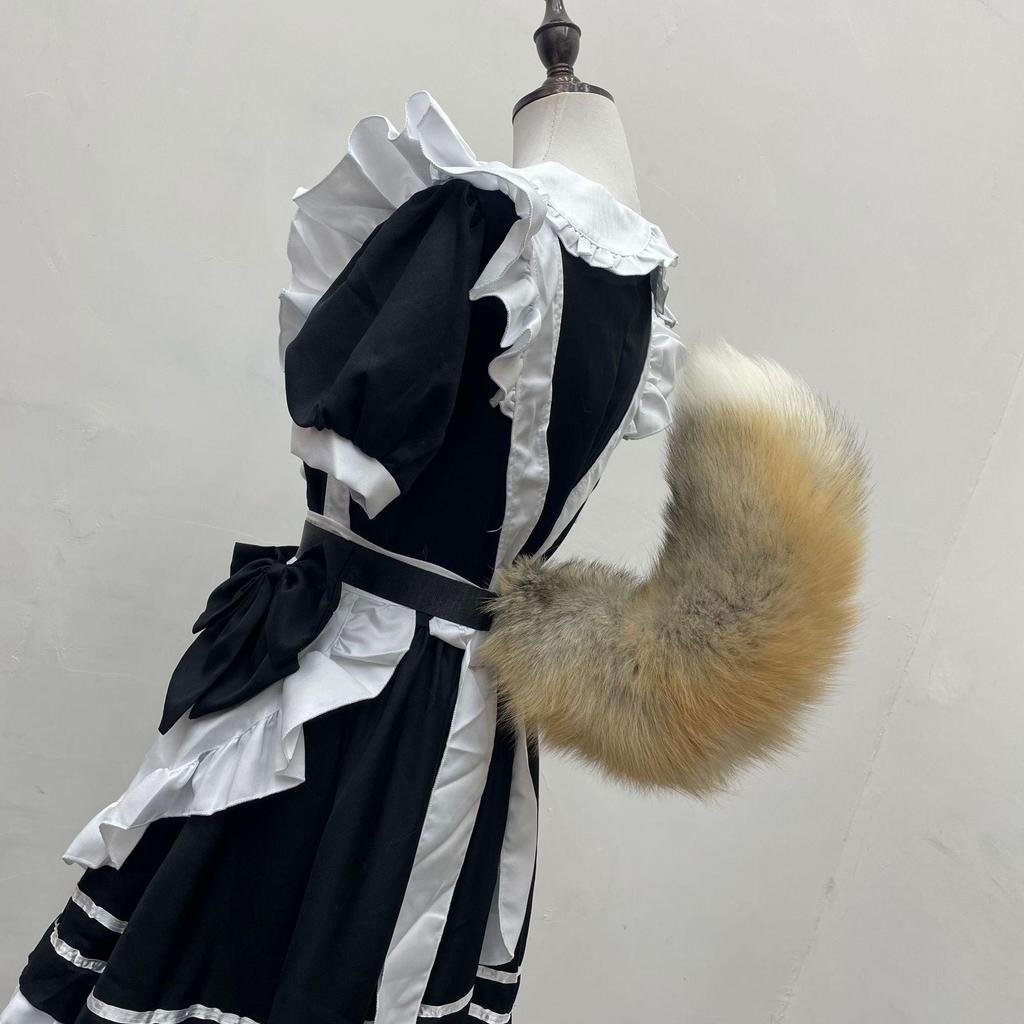 Трехскоростной электрический виляющий хвост для косплея: Черный щенок, Маленький лисенок, Серый волк