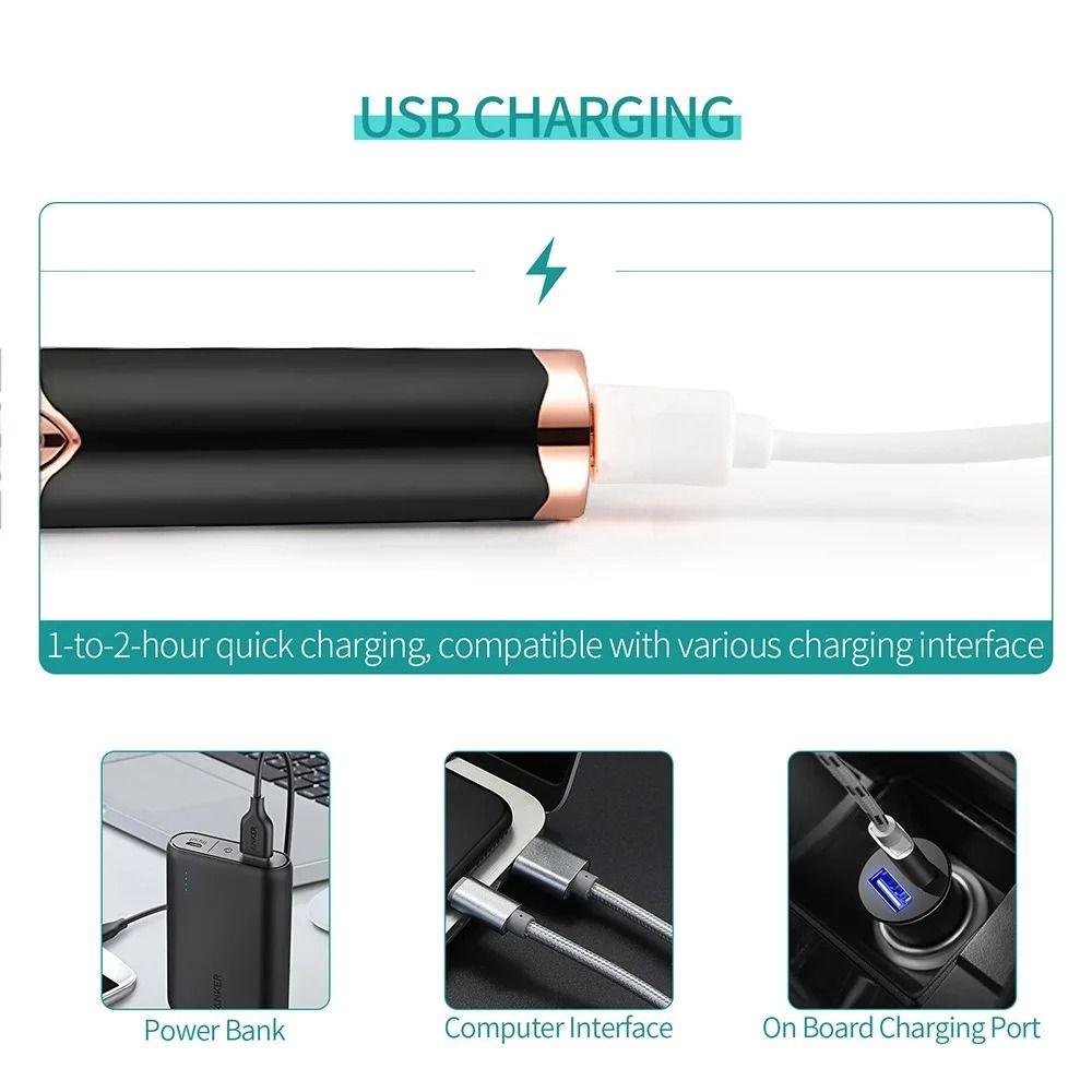 Lasting Curling Electric Eyelash Curler Bezel-free Eyelash Clip Outdoor