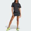 adidas Женская футболка с изогнутым подолом X Stella McCartney Sportswear, черный IN3656