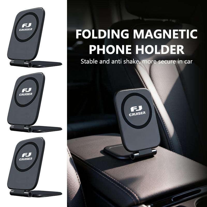 2026 New Magnetic Phone Holder Ultrathin Adjustable Car Universal Stand Accessories For Toyota FJ Cruiser FJ40 2006 2007 2012