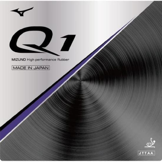 Mizuno Резина для настольного тенниса Q1 83JRT291 Черная 09 2.1