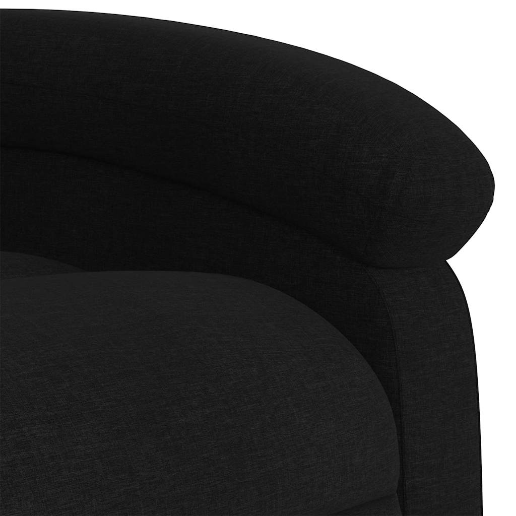 Electric Massage Chair Black Fabric
