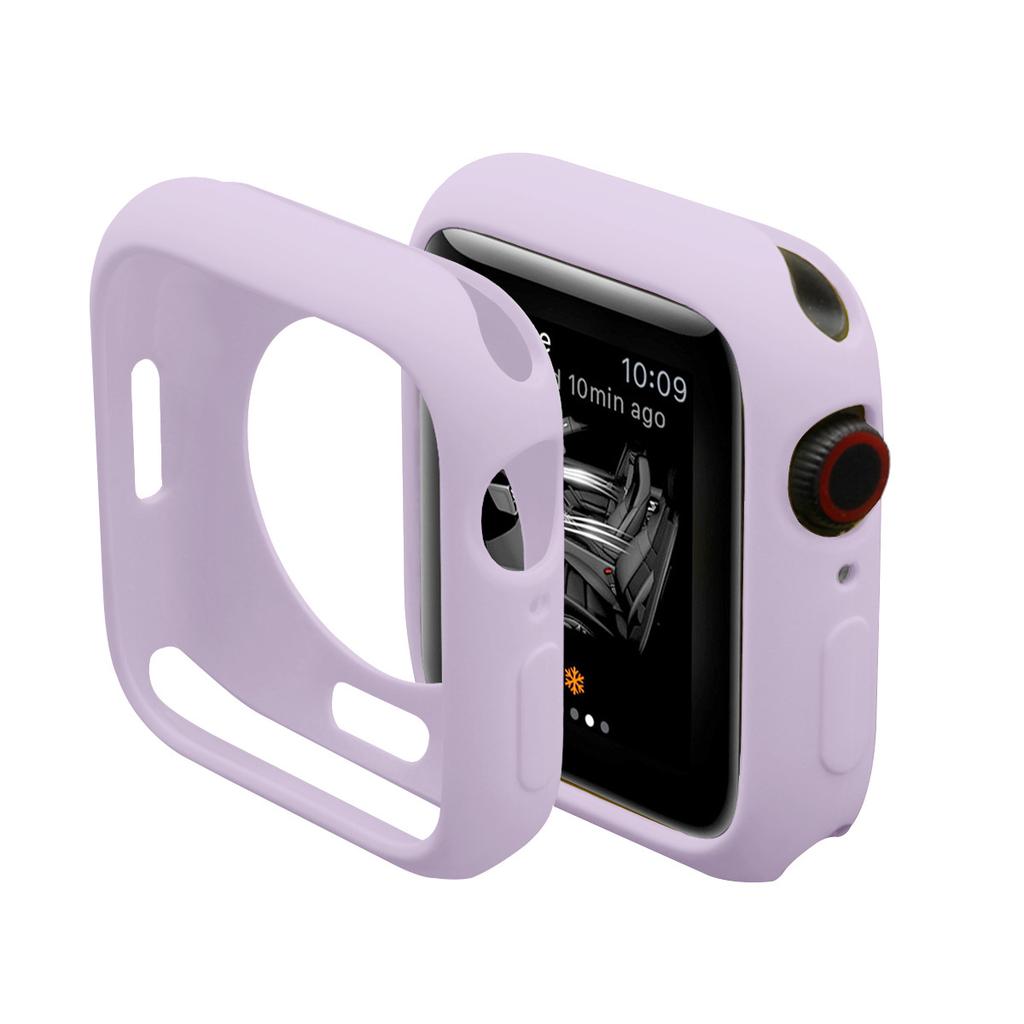 Чехол для Apple Watch Case 45мм 41мм 44мм 40мм 42мм 38мм 44 45 мм силиконовый защитник Оболочка iWatch серия 3 4 5 se 6 7 8 Бампер