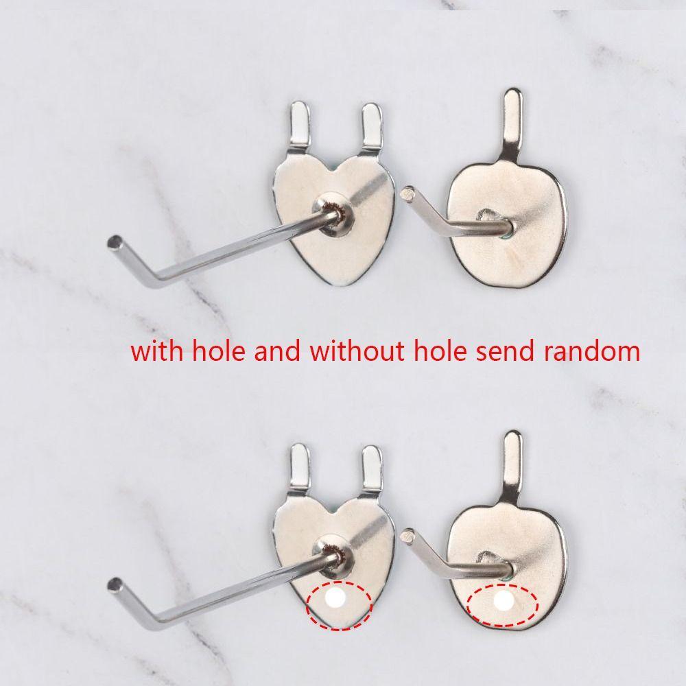 5Pcs Metal Home Holder Hang Fits Panel Storage Racks Goods Shelf Display Hooks Retail Shop Peg
