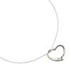 TIFFANY&Co. Open Heart Necklace Elsa Peretti Silver925 Heart 5.7g Women Used