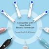 Sensitive Care Toothbrush Heads Compatible with Oral B Electric Toothbrush, Replacement Brush Head for OralB 1000 100 1500 500