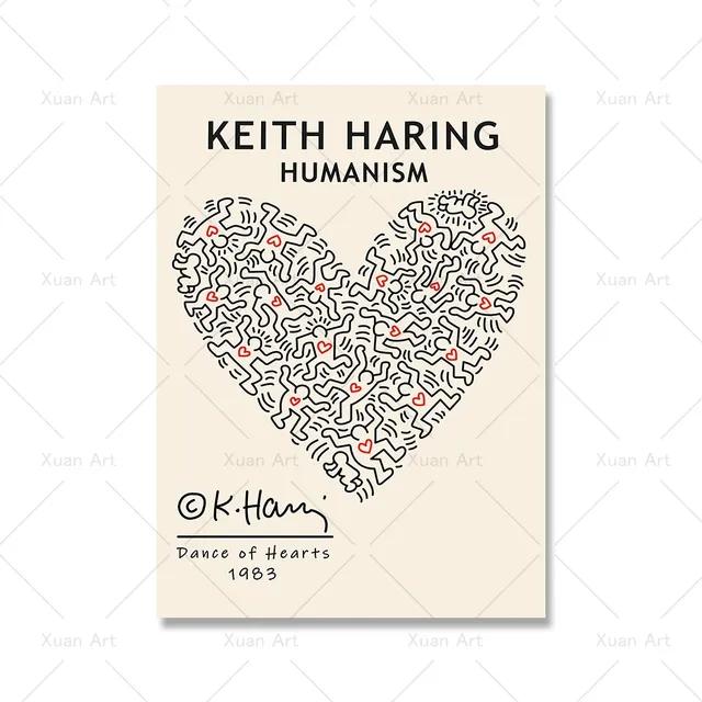 Современная абстрактная эстетика настенное искусство ретро поп фигурка HD масло на холсте постер печать для дома спальня гостиная декор подарок без рамки