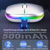 Wireless Rechargeable Mouse With LED Backlight  Bluetooth Gaming Mouse Suitable For MAC/Laptop/PC/Windows