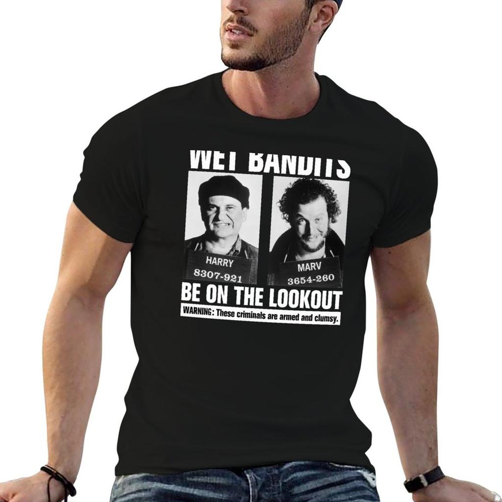 Home Alone Wet Bandits T-Shirt Casual Basic Short Sleeve T-Shirt