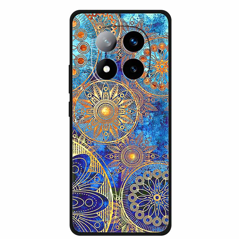 Чехол для Redmi Note 14 Pro+ Животные Мягкий силиконовый ТПУ Чехлы для телефона Задняя крышка Для Redmi Note 14 Pro Plus 5G Волк Ударопрочный Capa
