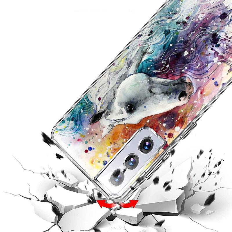 Animal Oil Painting Horse Cover Phone Case For Samsung Galaxy S26 S25 Edge S24 Ultra S23 S22 Plus S21 S20 FE Soft Fundas Shell G