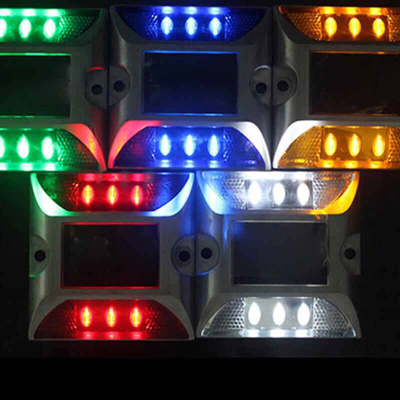 HYSTIC Solar Cast Aluminum LED Road Stud Light