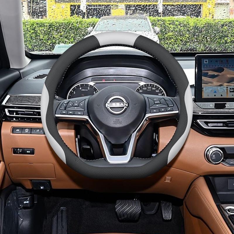 Чехол на руль Nissan 14-го поколения для Sylphy, Teana, Qashqai, X-Trail, Tiida, Kicks, Sunny, Bluebird.