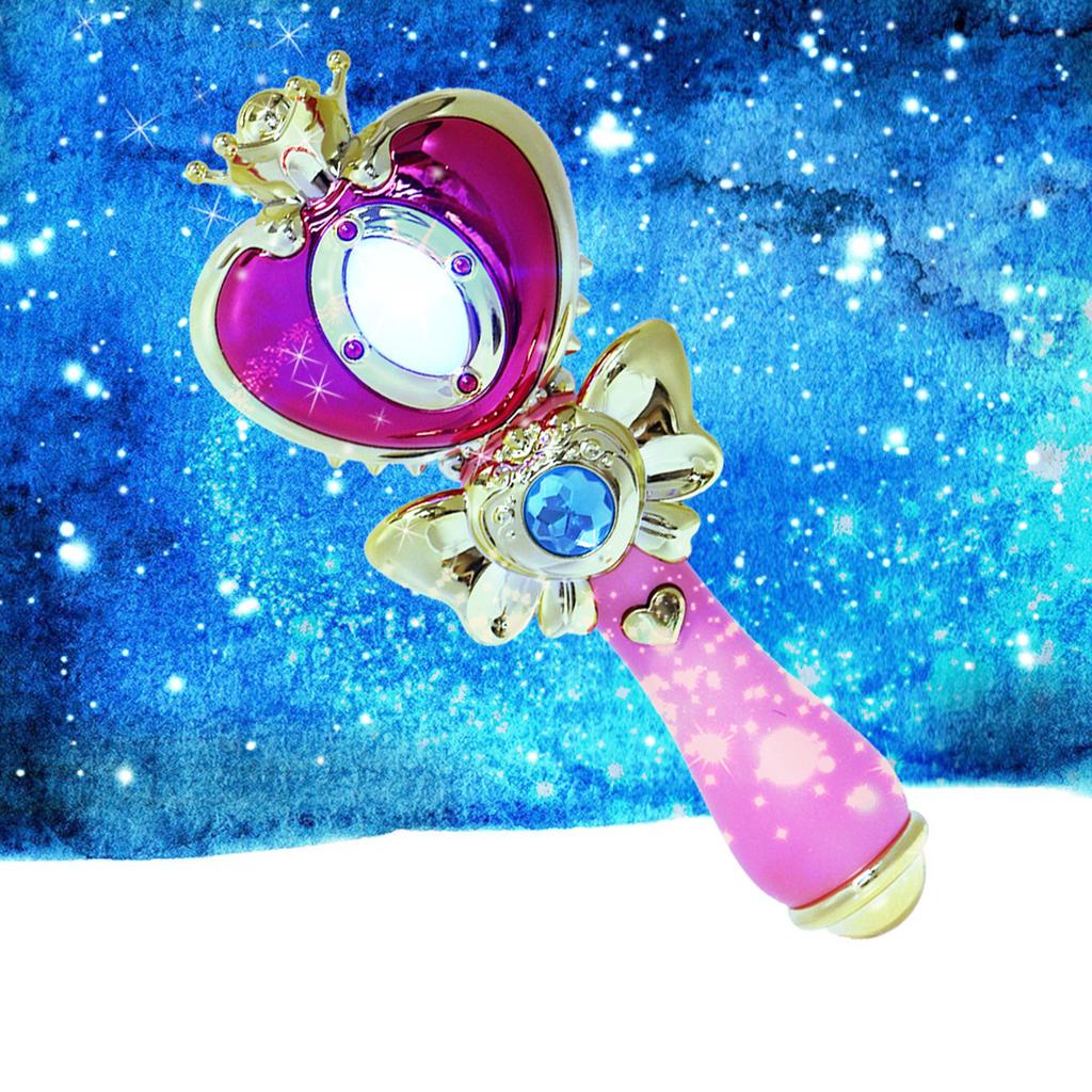 Детская мультяшная волшебная палочка с музыкой, светящаяся палочка, детская игрушечная игра
