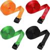 Quick Adjustable Lashing Strap, Fastening Strap, 0.5m 1m 2m 3m 4m 5m, Maximum Load 250Kg for Bicycle, Kayaks, Motorcycle, Truck, Luggage, Towing Hitch