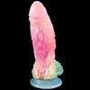 Светящийся фаллоимитатор ярких цветов, флуоресцентный фаллоимитатор смешанного цвета, мягкий чужой анальный штекер для женщин и взрослых, секс-игрушки, поставк...