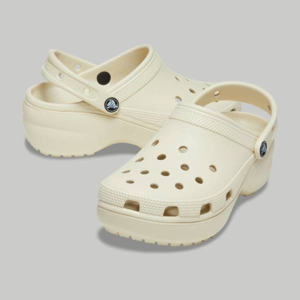 Crocs Classic Platform Bone 206750 2y2
