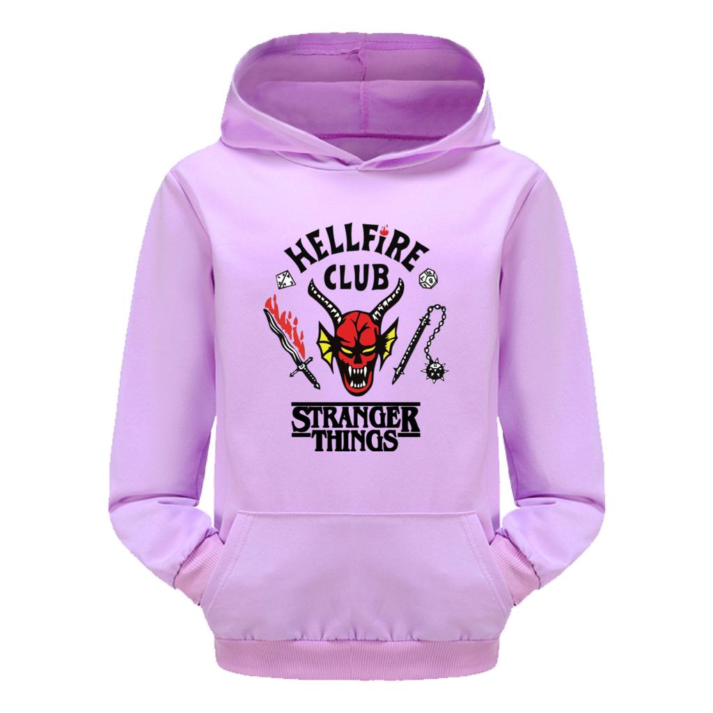 Очень странные дела, Худи с капюшоном, Повседневный комплект с худи для детей