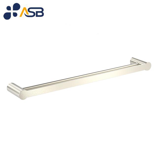 Modern Designer Single and Double Towel Racks Brass Bathroom Accessories for Home Kitchen Hotel-Copper Fixture
