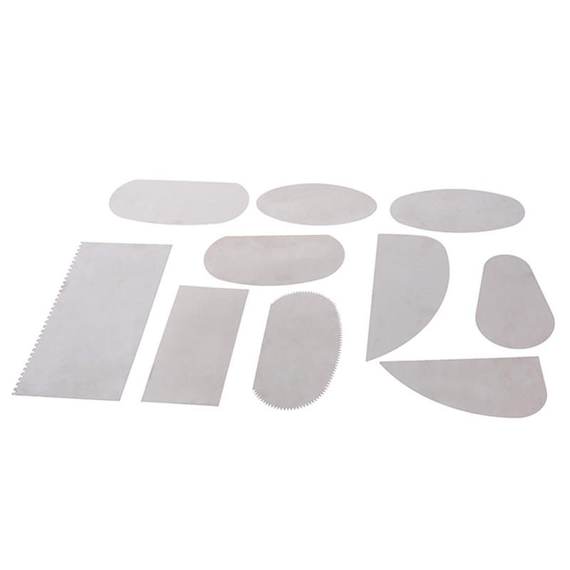 10 шт. глиняный стальной скребок для полимерного стального резака, керамические зубчатые инструменты