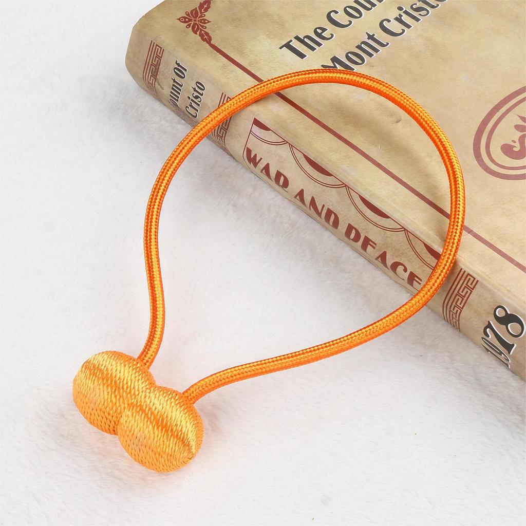 Magnetic Luxury Headphone Curtain Tie with Rope Buckle