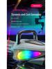 Luochen Dual-Barrel Gatling Water Gun with Colorful Lights and Electric Rapid Fire for Kids' Summer Fun