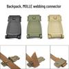 Военный коннектор-зажим для строп рюкзака MOLLE