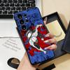 S-Spiders Cool Man Phone Case For Samsung S26 S25 S24 FE S23 S22 S21 Plus S20 Ultra Note20Ultra Black Soft Shell