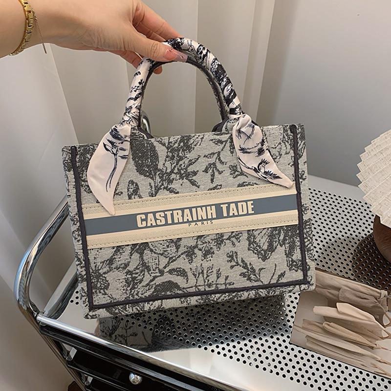 Новая высококачественная сумка-тоут контрастного цвета с бабочками, размер шелкового платка, ручная женская сумка