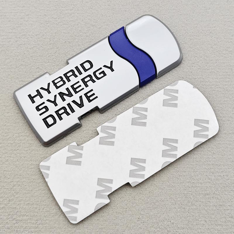 3D Металлический Логотип HYBRID SYNERGY DRIVE Эмблема Значок Наклейка Для Toyota Prius Camry RAV4 Corolla Багажник Крыло Наклейка Авто Аксессуары