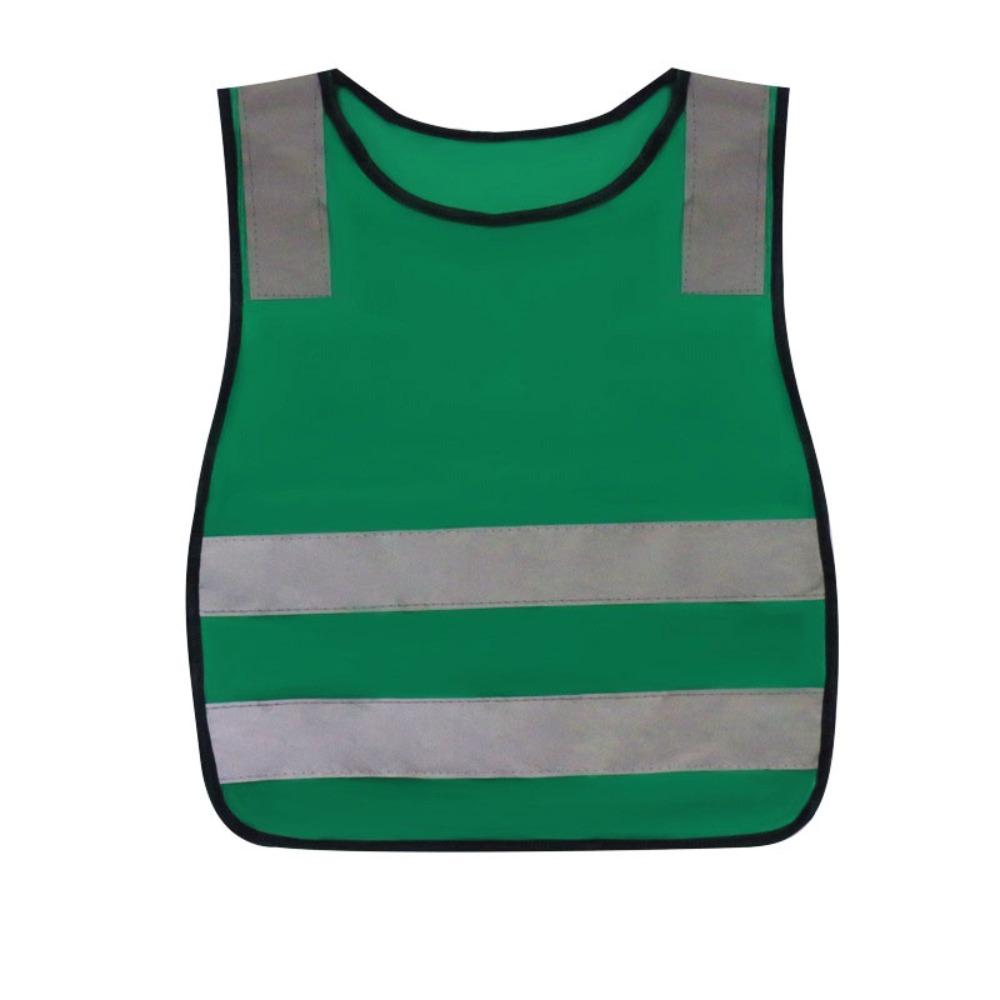 Comfortable Kids Safety Vest High Visibility Traffic Waistcoat Sleeveless Reflective Vest Outdoor