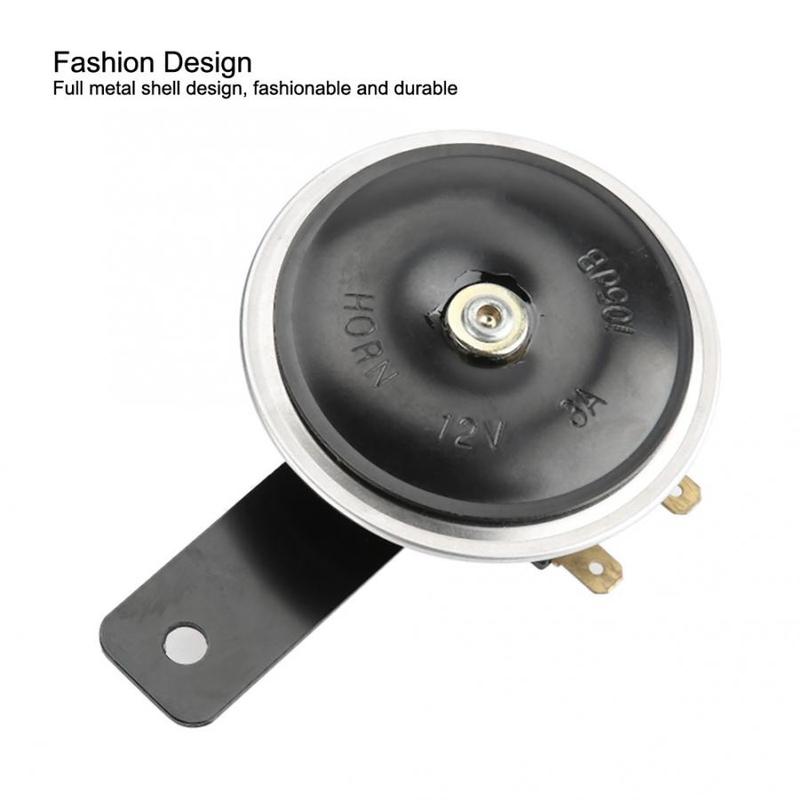 3 Inch 12V Universal 1105dB Super Loud Waterproof Metal Horn for Car Vehicle Truck Motorcycle