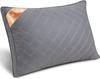 AYO Luxury Hotel High Resilience Suitable for Sideways Fully 3D Gift for Gray Pillow, Specification, Pillow, Viewing, Washable, Structure, 43x63cm,