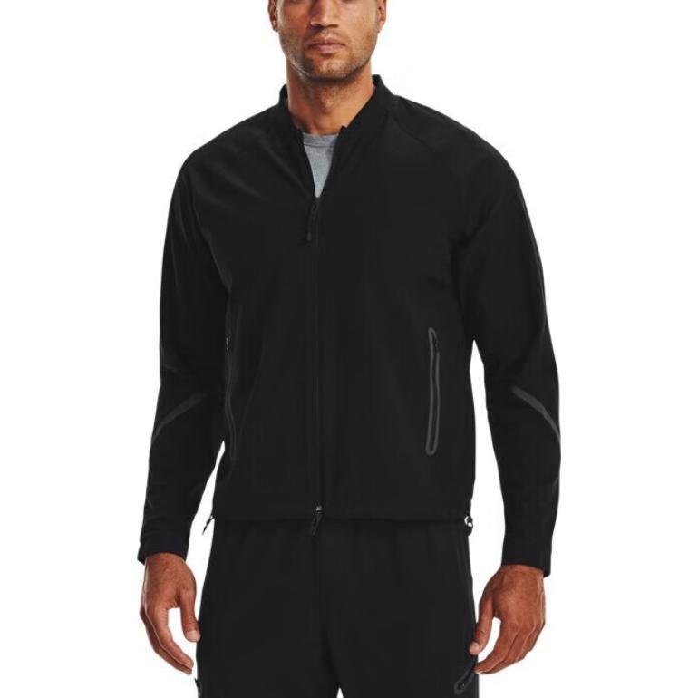 Under Armour Неудержимая бомбер-куртка 'Черная' Мужская 1377170-001