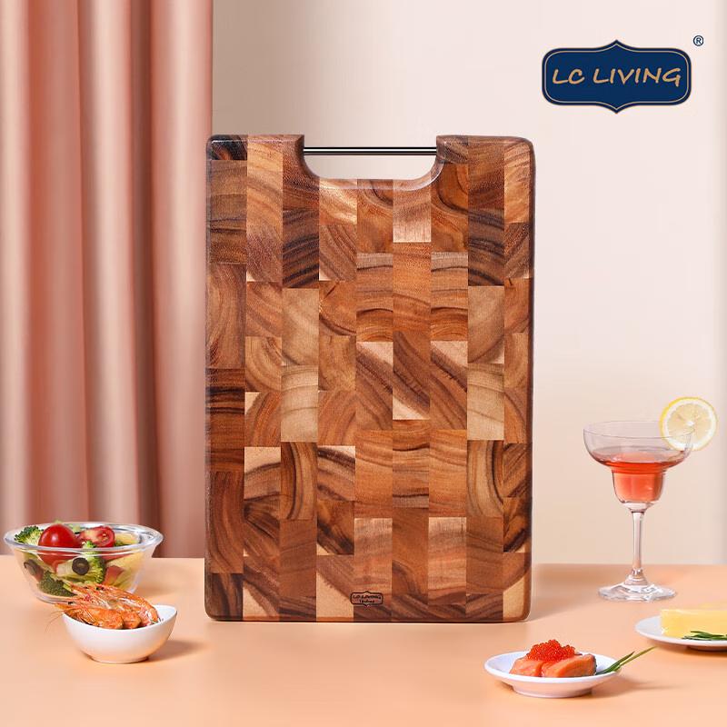 LC LIVING Тайская разделочная доска из акации с ручкой