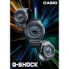 Casio G-Shock Neon Accent Series GA-2100-1A3JF Men's Watch Black Resin Case Water Resistant