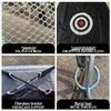 JINGGENG Golf Practice Hitting Cage & Net Set