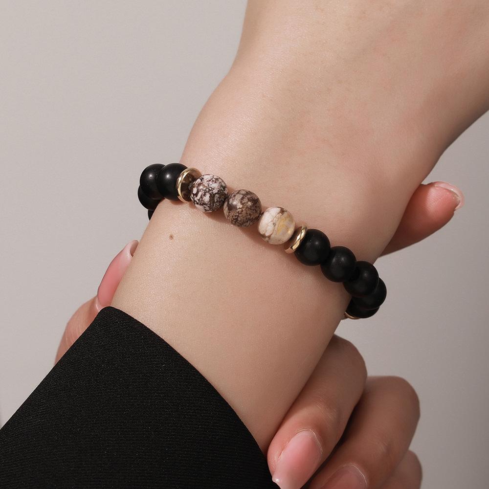 Браслет JYL TS Мужской с бирюзой Дизайн Приносит Жизненную Силу