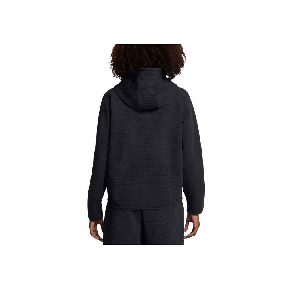 Under Armour Куртка с капюшоном и логотипом Unstoppable Freedom Series в клетку на молнии, женские куртки, черный цвет 1389842-001