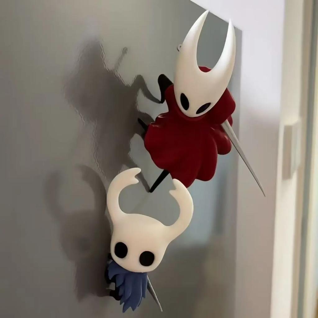 Игра Hollow Knight 2 Silksong Хорнет Магнит на Холодильник 3D Фигурка Действия Модель Магнитный Декор Модель Коллекция Игрушек Подарок Мальчику на День Рождения
