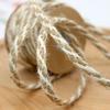 10m Natural Jute Twine Rope String Cord DIY Craft Burlap Wedding Scrapbooking