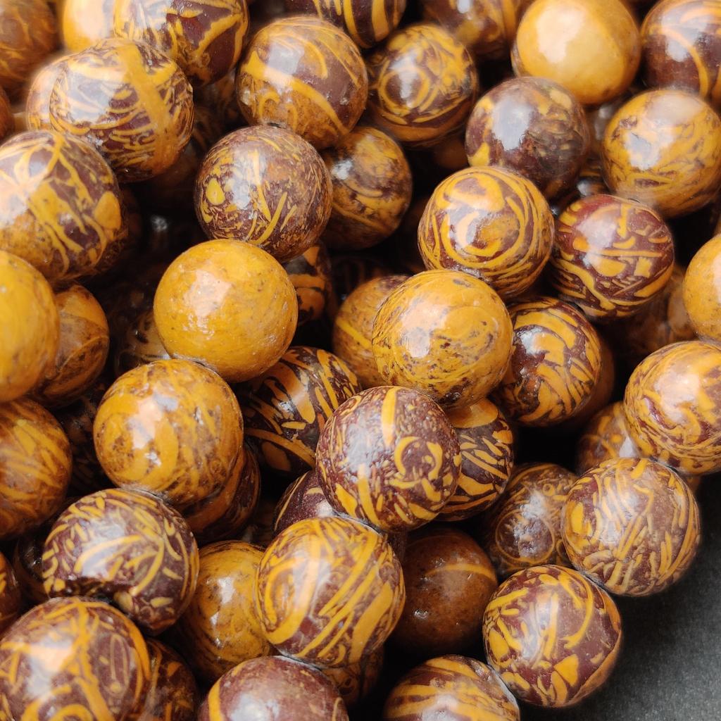 Бусины яшмы высшего качества из натуральной кожи слона Мариам, бусины из драгоценных камней, свободные бусины длиной 14–15 дюймов, бусины размером 6 мм, 8 мм, 10 мм.