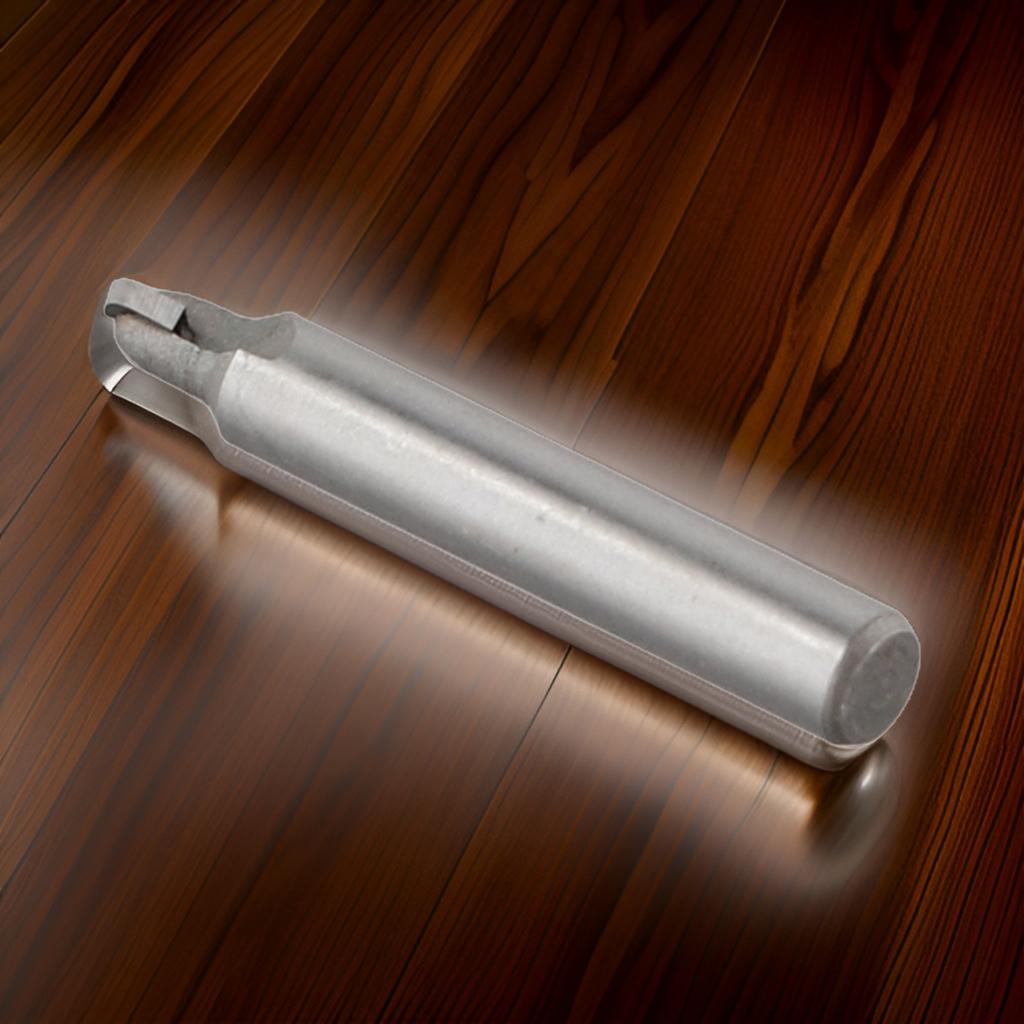 Фреза повышенной прочности для деревообработки 2-заходная с круглым дном хвостовик 1/4 1/2