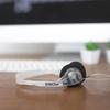 Koss CL/2 On-Ear Headphones, Clear Transparent 80s Retro Design, Lightweight Style, 3.5mm Jack, 6-Foot Cord, Clear