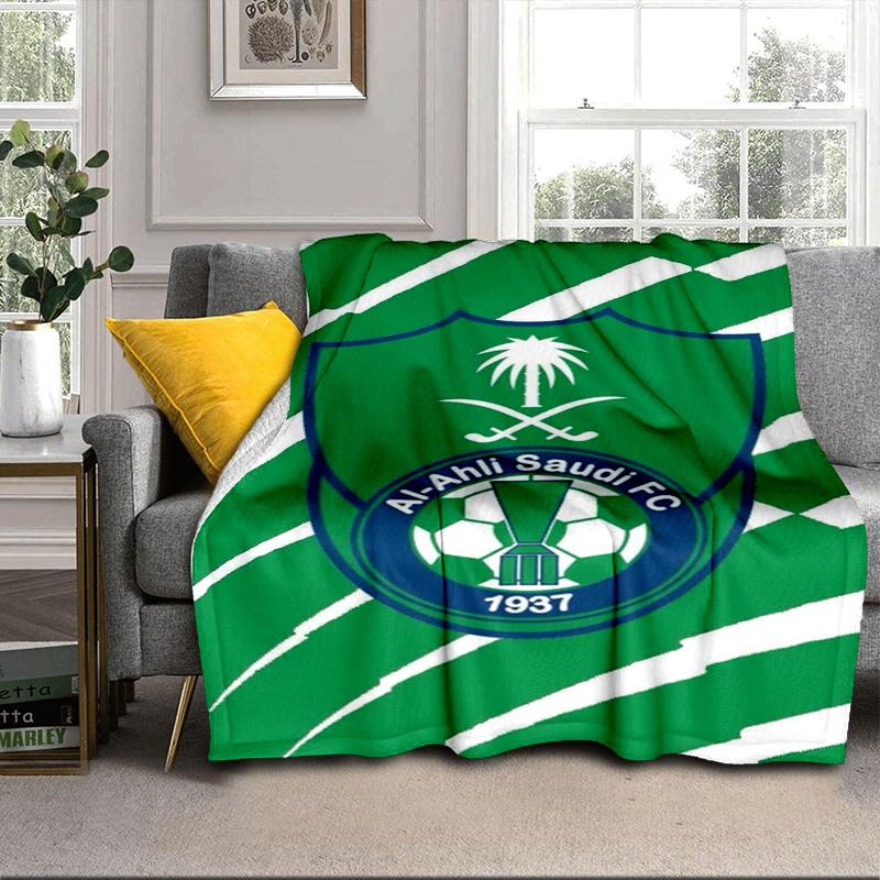 AS Saint-étienne Portable Blanket/Soft Blanket Bedding Blanket Suitable for Travel Camping Living Rooms Offices Sofas Fan Gifts
