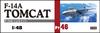 Hasegawa US Navy Tomcat Plastic Model PT46 1/48 F-14A