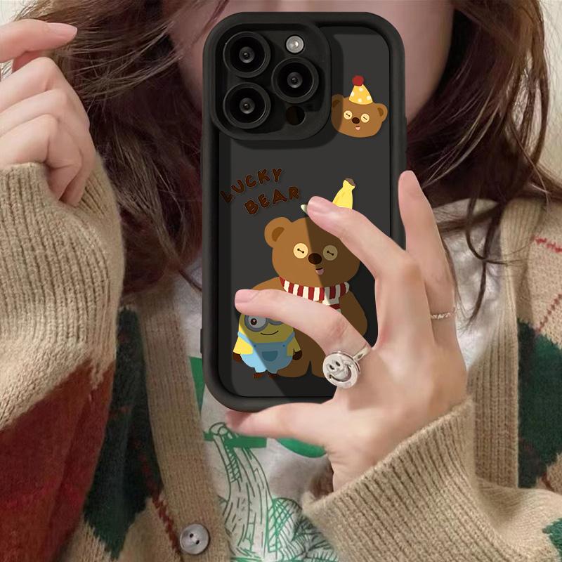 Чехол для телефона iPhone 11 13 12 14 15 16 Pro Max 7 8 Plus XR XS Max Samsung A55 S24 S23 A02S Redmi 9 13C 9A 10 A3 OPPO A15S A16 A17 A18 A38 A53 A54 A31