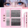 640 Clusters D Song Single Cluster False Eyelashes Daily Activities Diy Segmented Natural Dense Hair